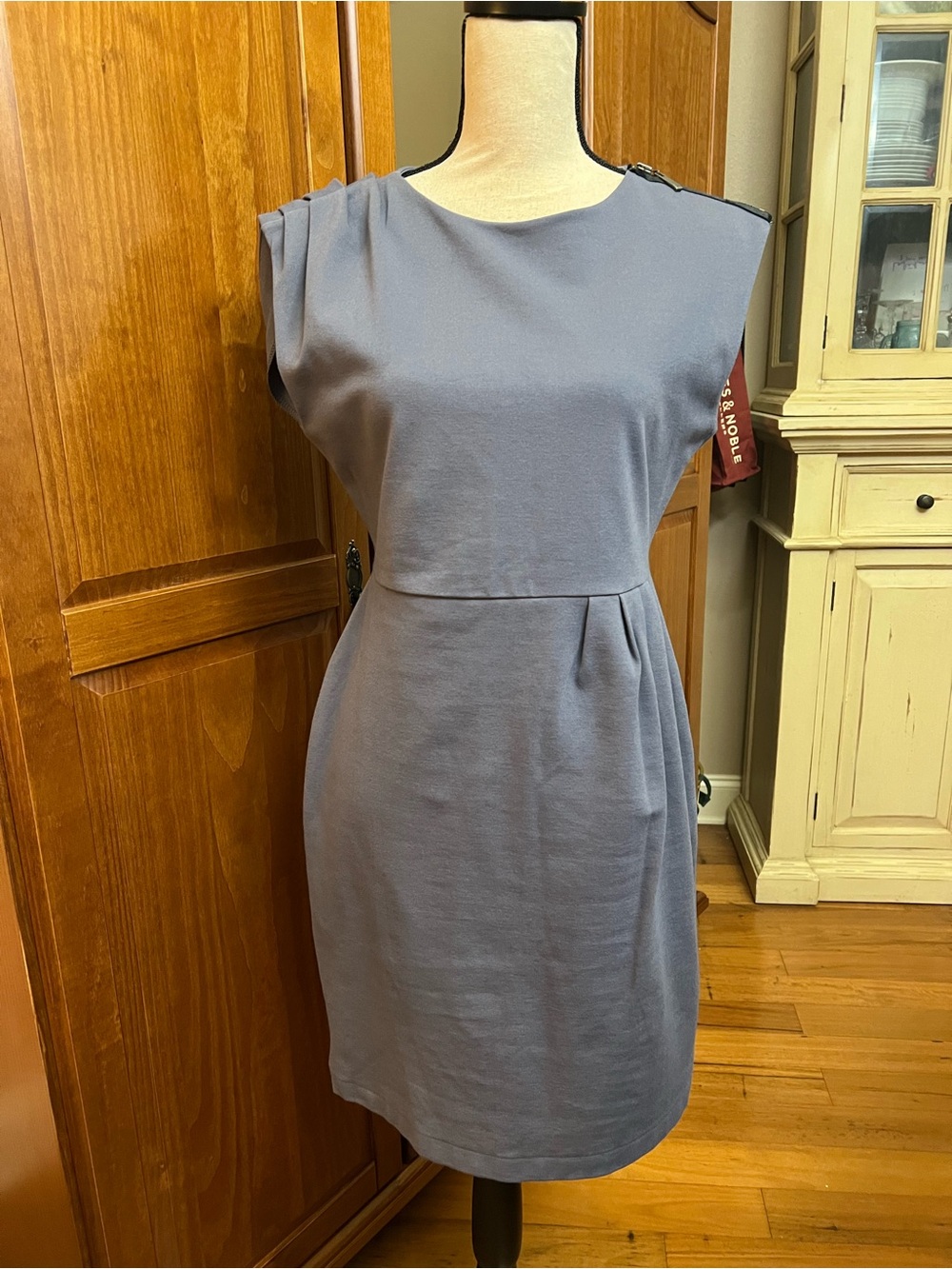 Banana Republic Sleeveless Midi Dress in Slate Blue - Picture 2 of 12